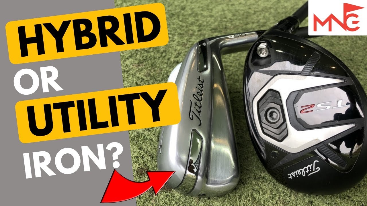 Hybrid Or Utility Iron? Titleist #4 Hybrid VS Titleist U510 #4 Utility Iron
