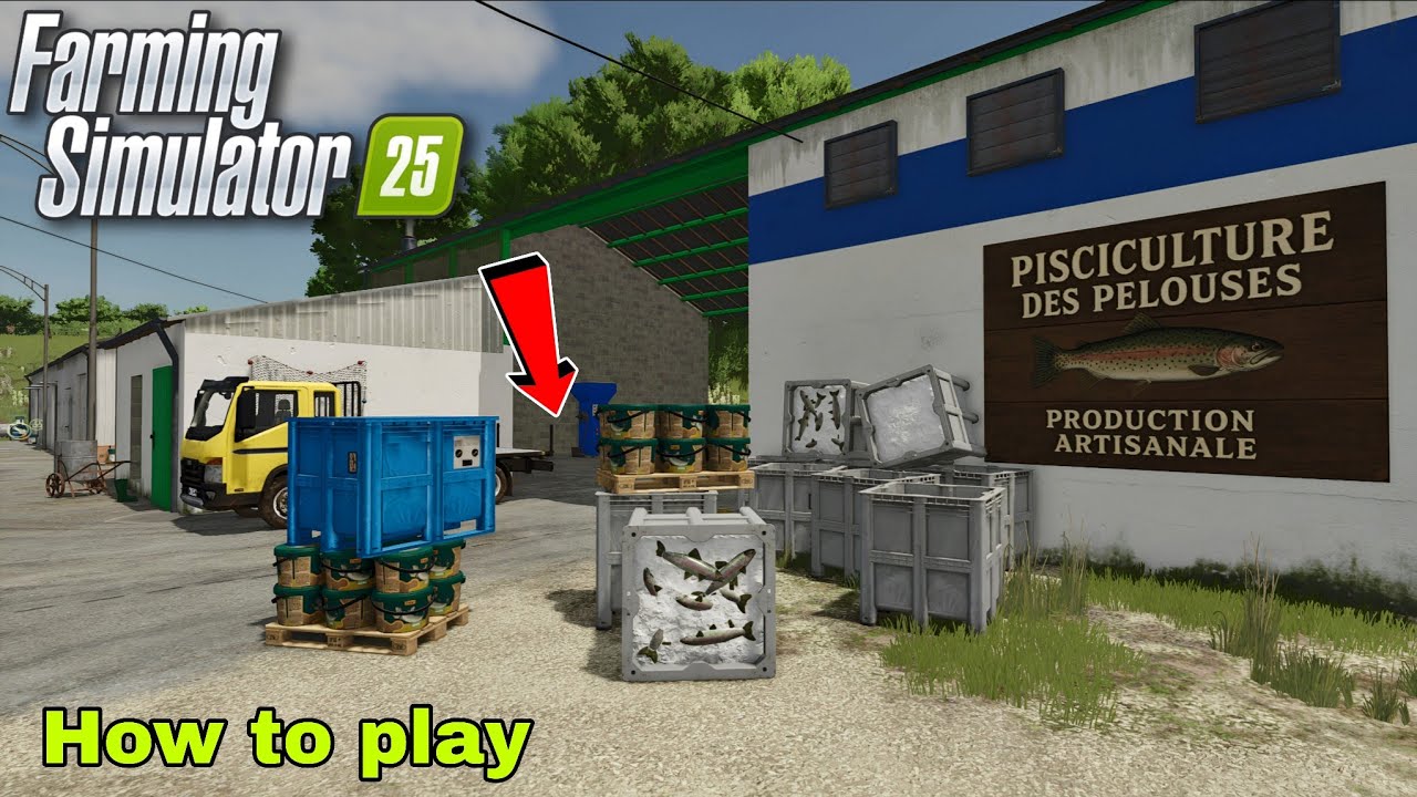 FS25 mods - fish Pisciculture | The Pichonniere Valley  
