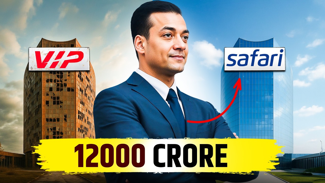 How a Fired CEO Built Safari Into a ₹12,000 Crore Giant 😱 by Sahil Verma