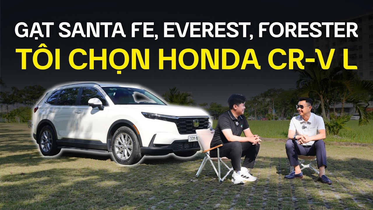 Я выбрал Honda CR-V L вместо Santa Fe, Everest и Forester!