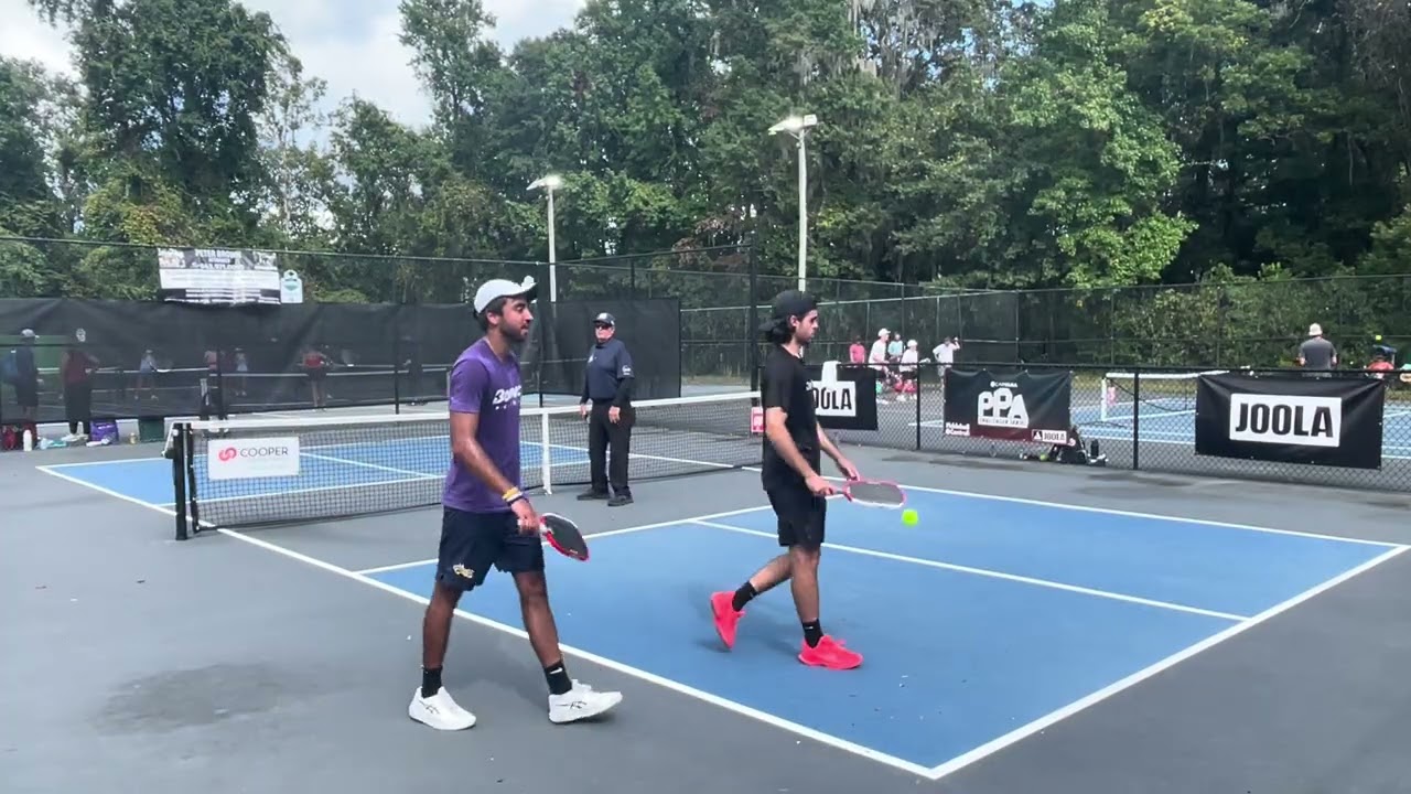 PPA Challenger Series Charleston:Scarpa|Alhouni vs Oscar|Sanil 