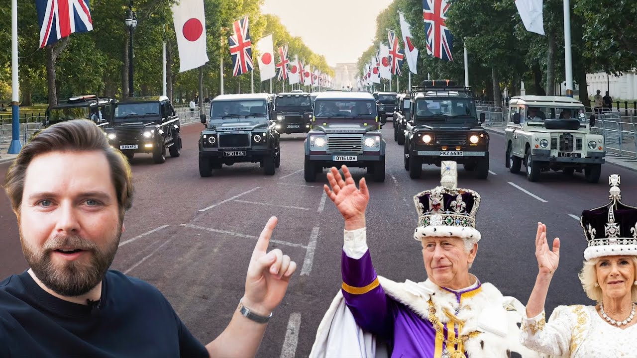 100 Land Rovers at Buckingham Palace!! 🇬🇧 CTC Defender meet up