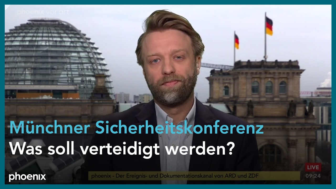 phoenix nachgefragt mit Moritz Eichhorn zur Münchner Sicherheitskonferenz am 16.02.26
