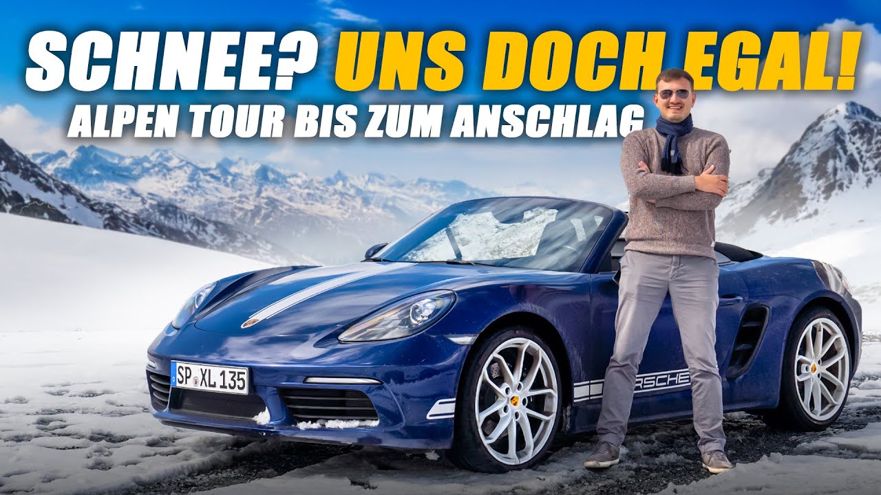 Schnee, Null Grip und kurz vorm Abflug! Meine härteste Porsche Alpentour! Teil 2