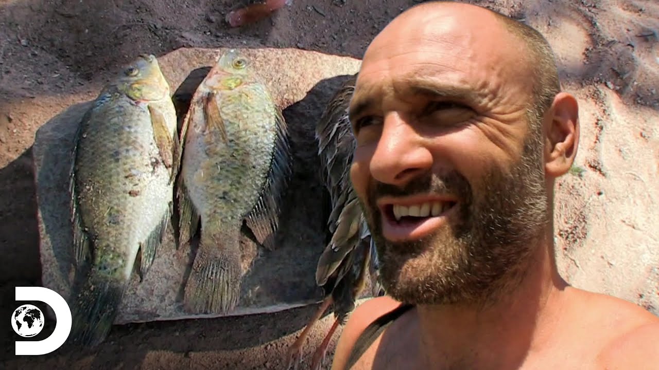 Construyendo trampas para aves y peces  | Desolado con Ed Stafford | Discovery Latinoam&eacute;rica
