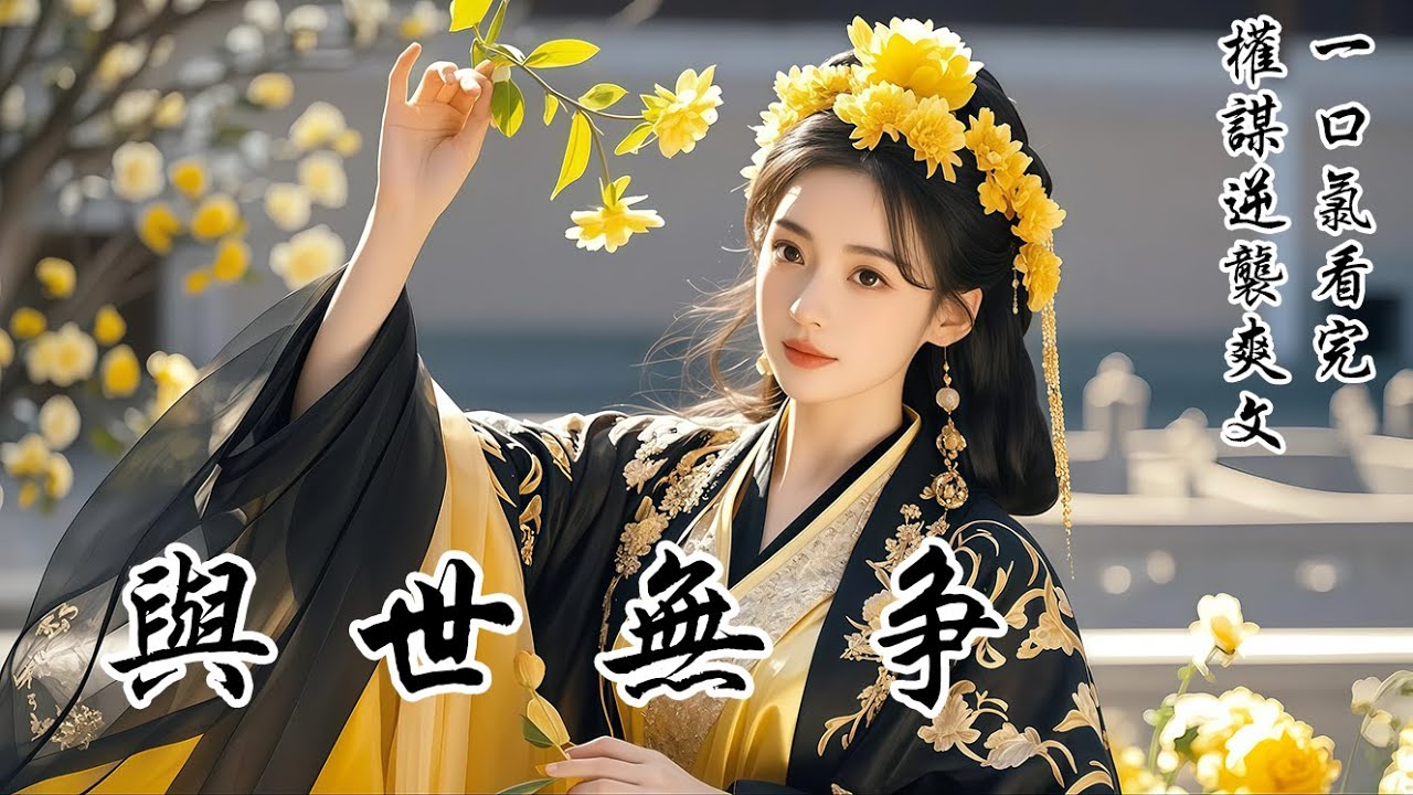 【與世無爭】太子讓我答應，待姐姐回心轉意，我便讓出太子妃之位：姐姐私奔後，我成了替身太子妃。太子娶我，只因我「與世無爭」。我含笑應允。他不懂，有時候，不爭，才是最大的爭！