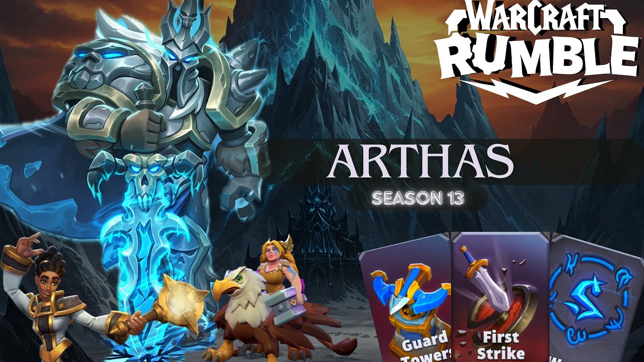 Warcraft Rumble PvP : Trying Arthas The Lich King in PvP | S13 Day 5