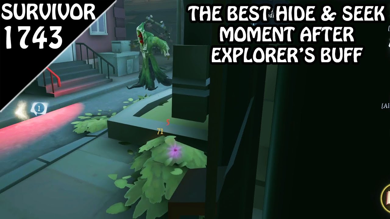 Sneaky Buffed Explorer funny moment - #identityv
