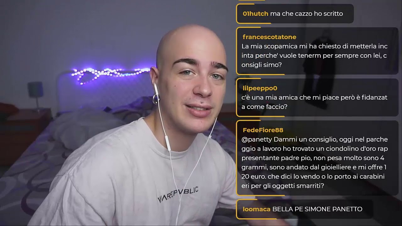 Simone Panetti parla di come gestire l'ansia durante il sesso