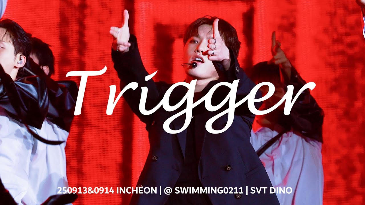 250913 2cam 세븐틴 SEVENTEEN WORLD TOUR ‘NEW’ IN INCHEON  - Trigger 디노 DINO 4K focus 직캠