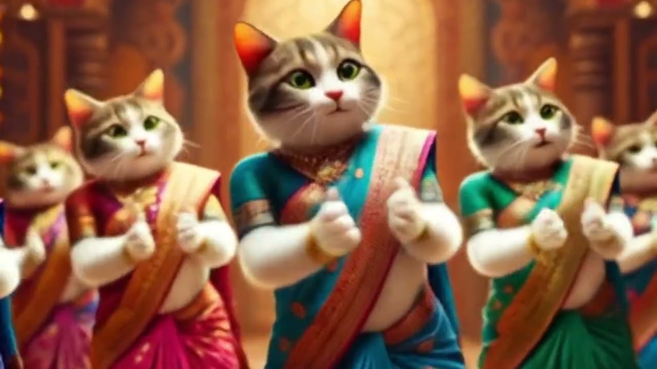 Cats traditional dance #catvideos12