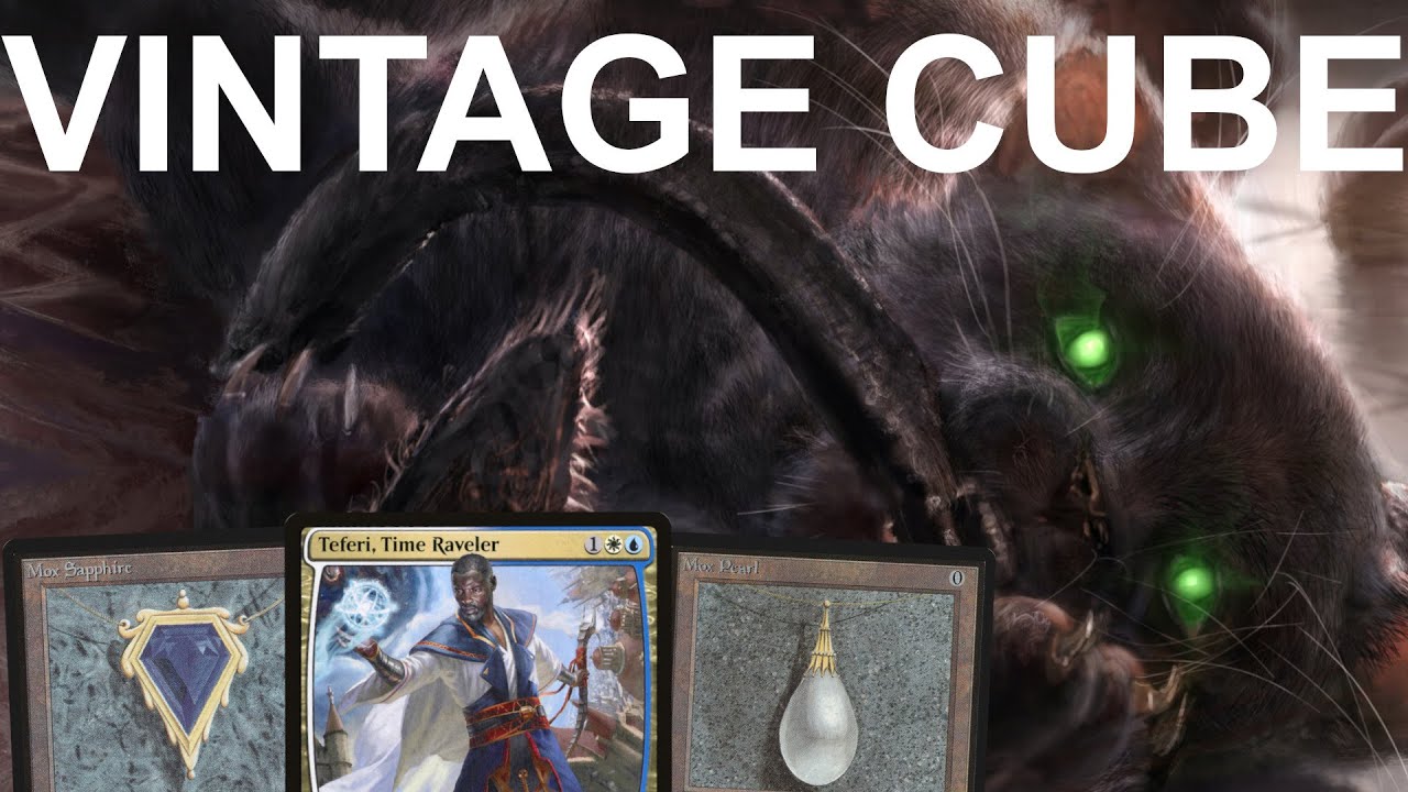 VINTAGE CUBE! Magic Online Final Fantasy Vintage Cube Draft #8   MTG
