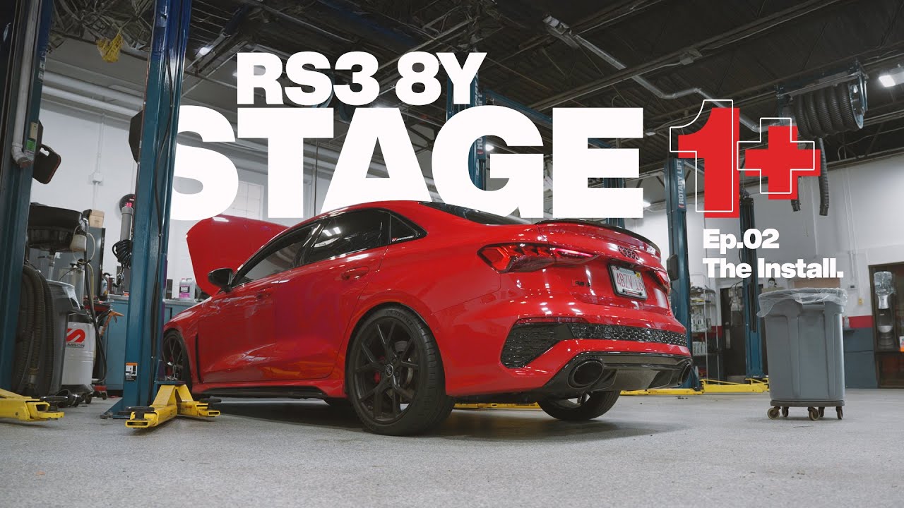 ECU UNLOCKED! Unitronic Stage 1+ Install on My 8Y Audi RS3