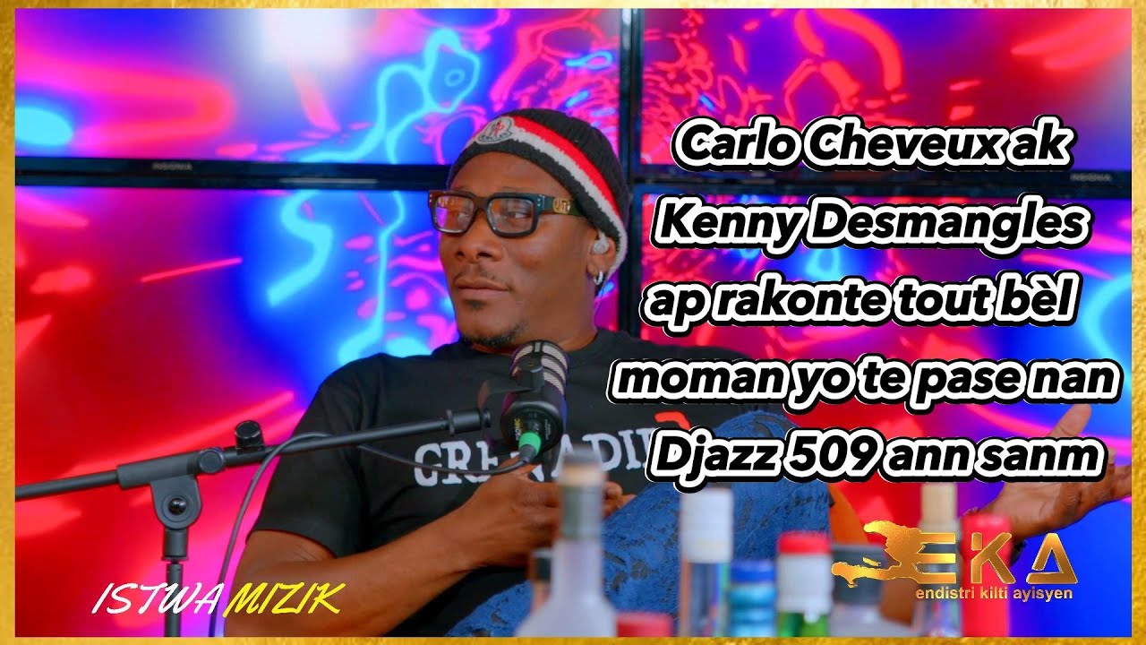 Carlo Cheveux ak Kenny Desmangles ap rakonte tout b&egrave;l  moman yo te pase nan  Djazz 509 ann sanm