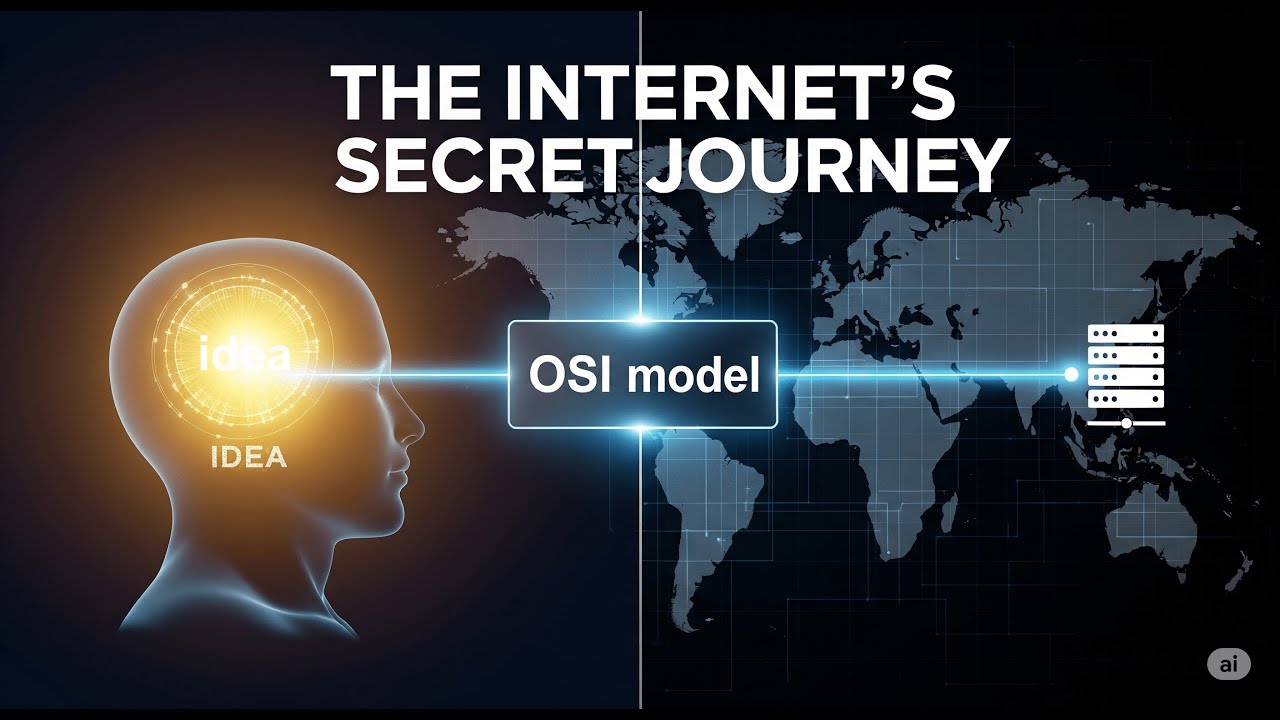 How the Internet Actually Works (The OSI Model Explained) #osimodel #networking