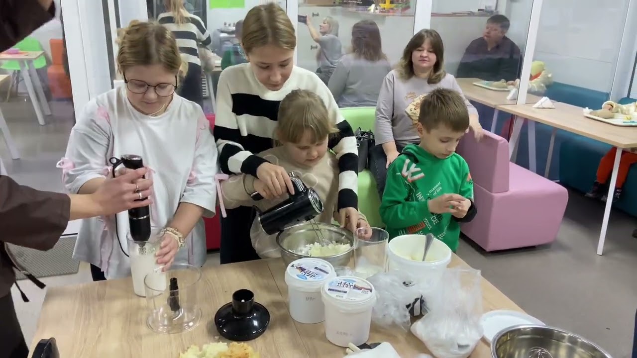Мастер-класс для детей,делаем трайфлы