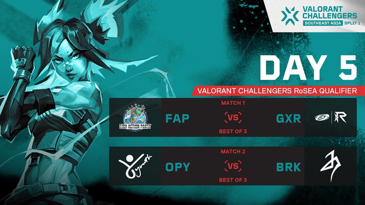 VALORANT Challengers SEA 2026 Split 1 - RoSEA Regional Tournament Day 5