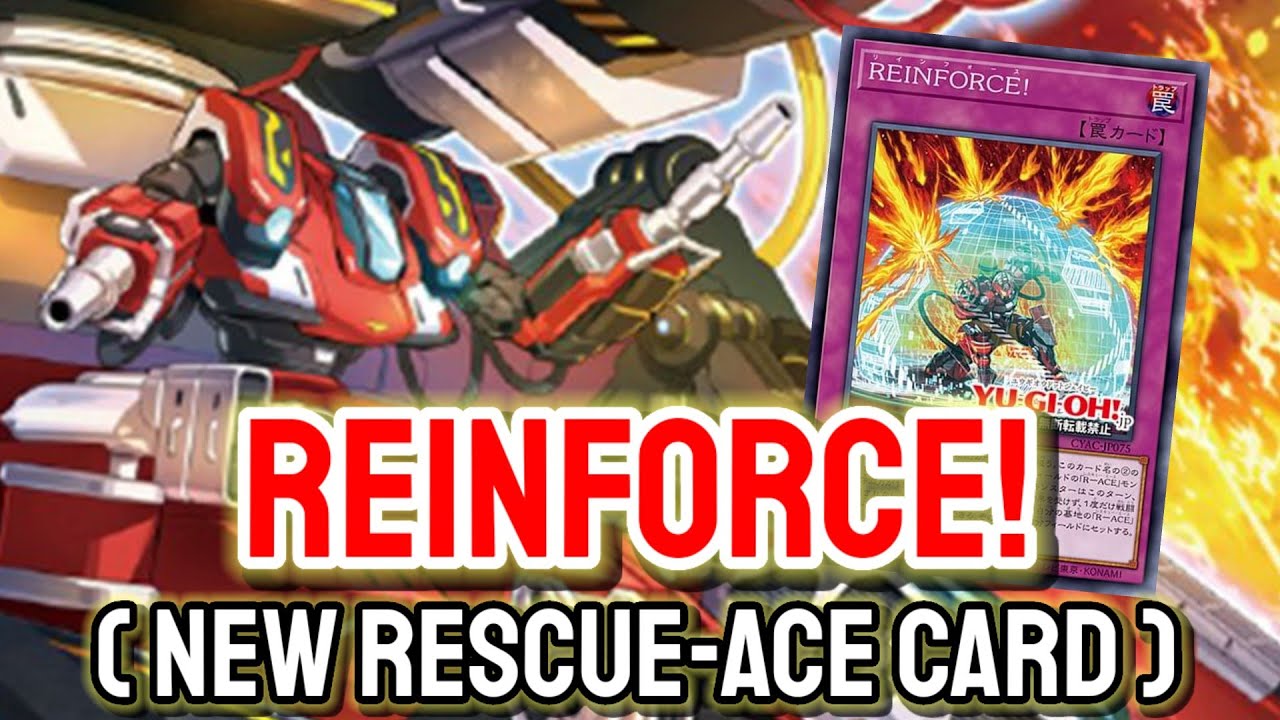 YGOPRO - REINFORCE! | Rescue-ACE Dec.2022 | Testing Deck & New Rescue-ACE Card
