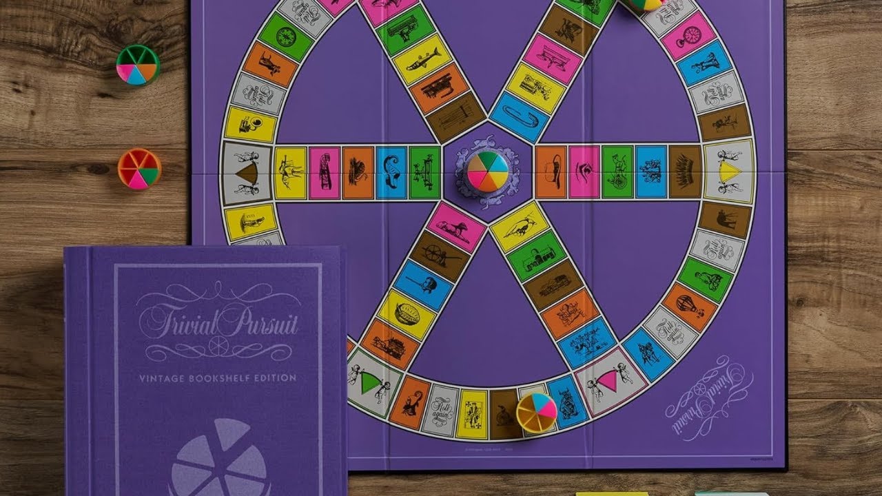 📚 Vintage Family Board Game Collection | Battleship, Trivial Pursuit & More in Elegant Storage!