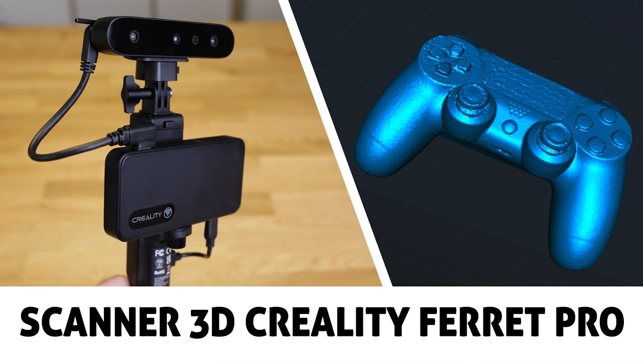 Le scanner 3D Ferret pro de Creality, ça vaut quoi ?