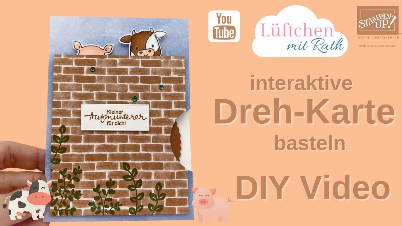 interaktive Drehkarte - Tutorial Der richtige Dreh von Stampin' Up! mal anders