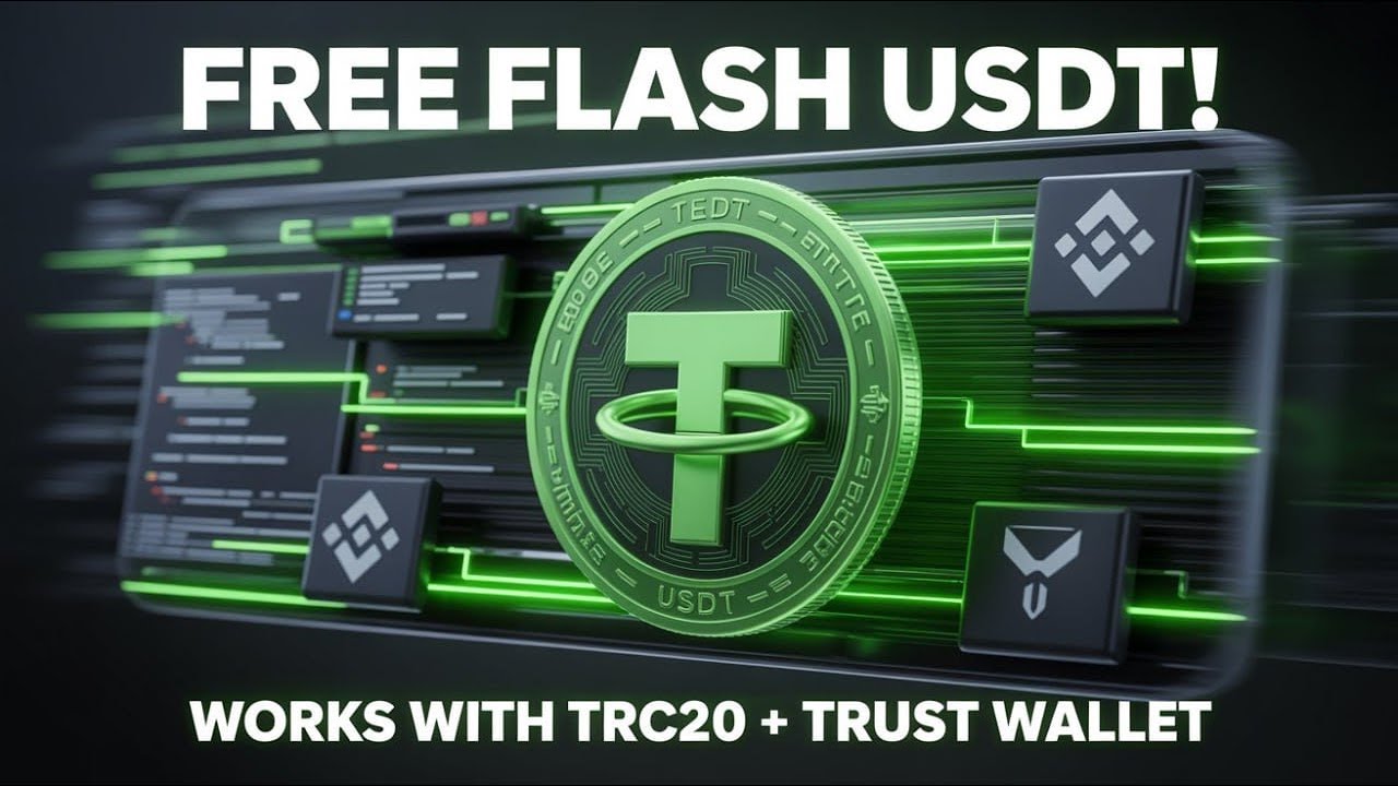 How to Get Flash USDT with Free Software &mdash; Create Flash USDT TRC20 to Trust Wallet