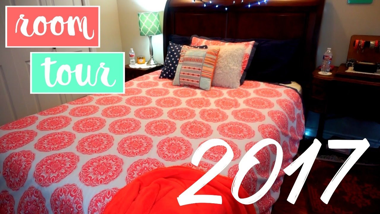 Room Tour 2017 + Bathroom Tour!!