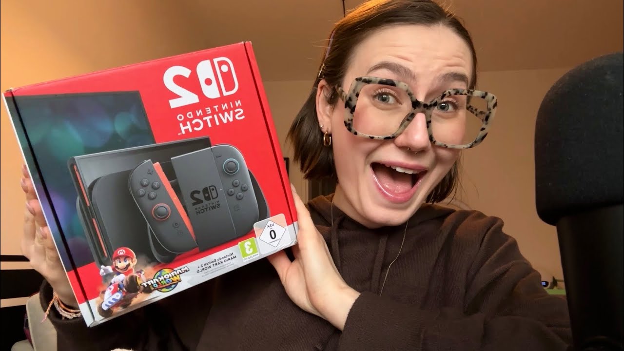 ASMR FR 👾 Unboxing Nintendo Switch 2 🎮 Relaxing Sounds