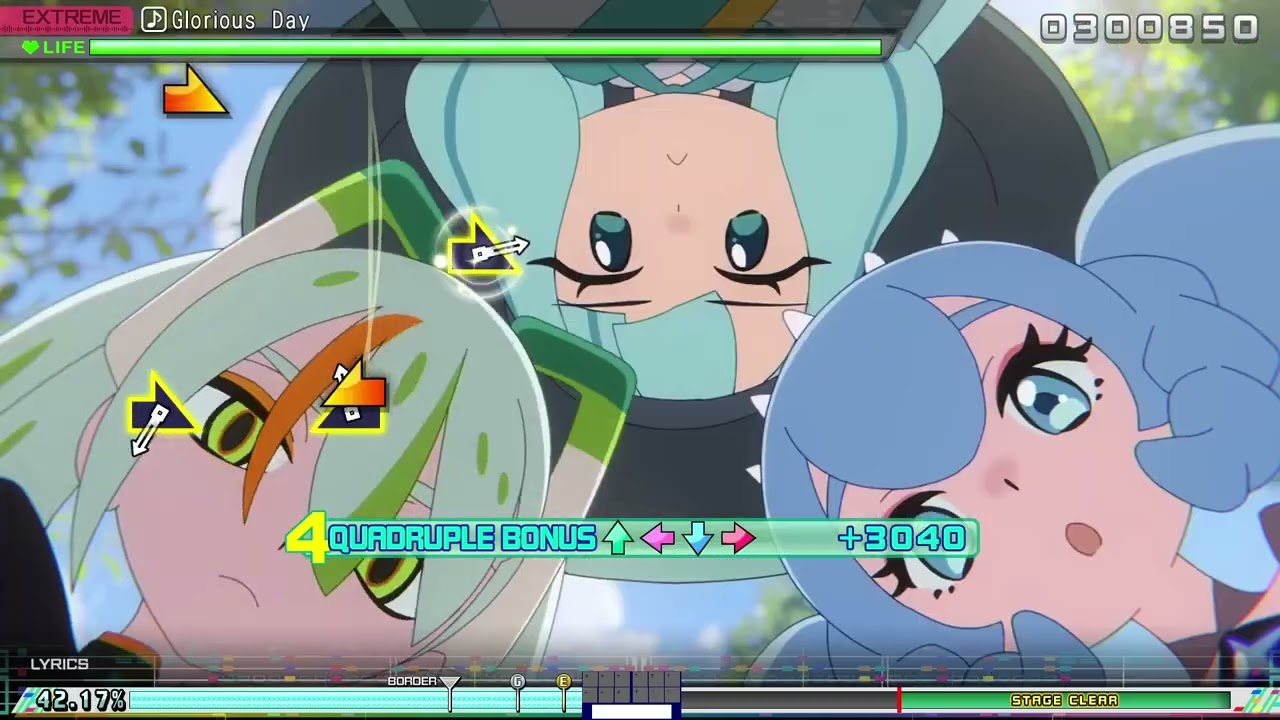 Hatsune Miku Glorious Day (from Project Voltage) Project Diva Mega Mix+ Mod [8 ★ Extreme Perfect]