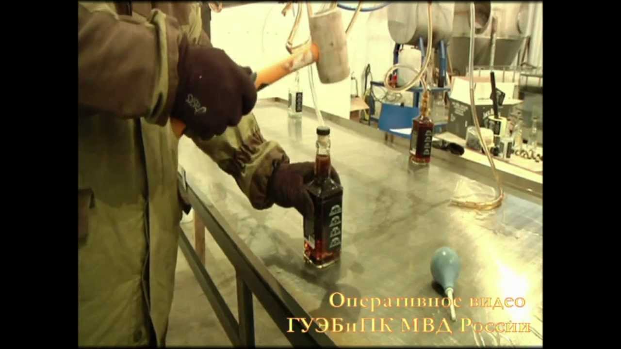 Ликвидация производства поддельных алкогольных напитков в РСО-А