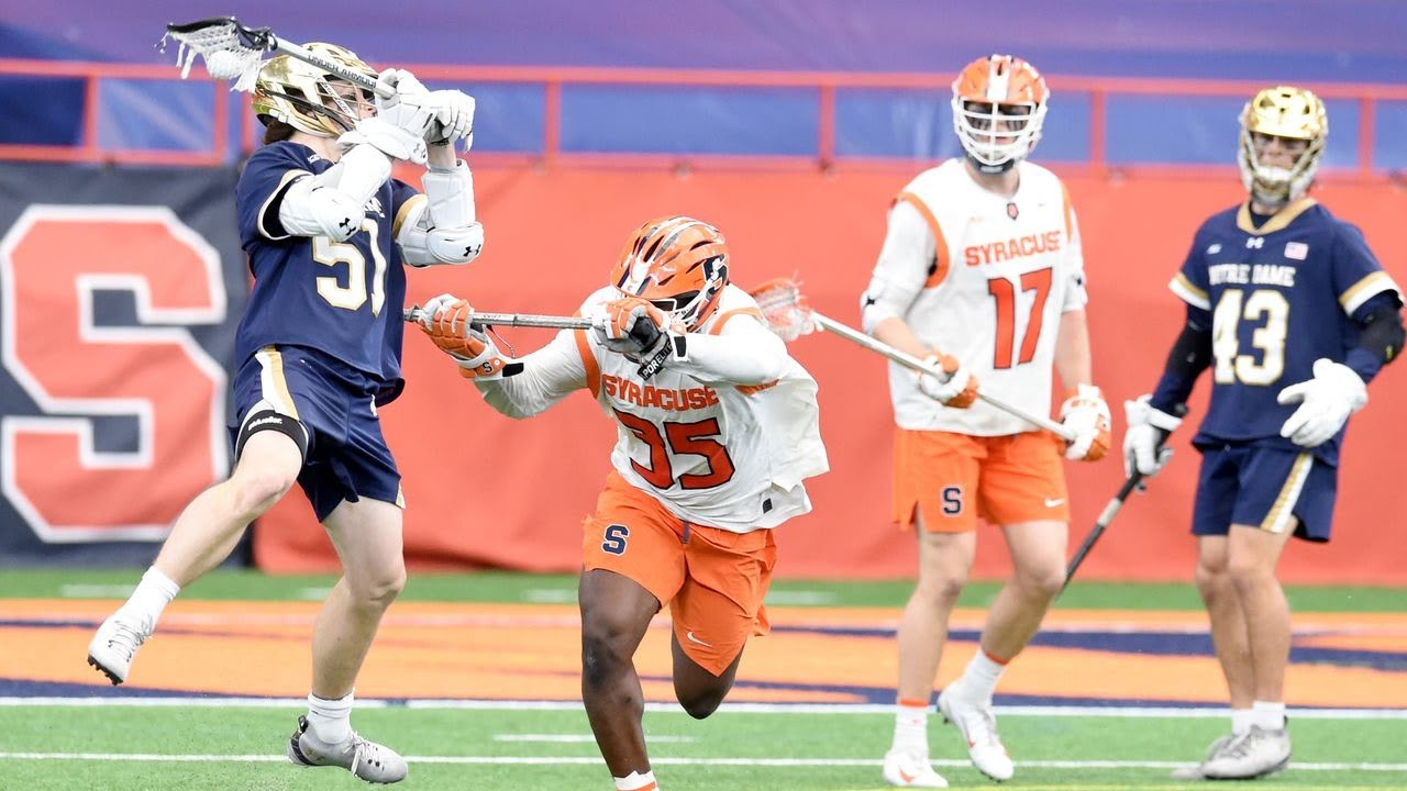 Notre Dame vs Syracuse Lacrosse Highlights | 2022 College Lacrosse