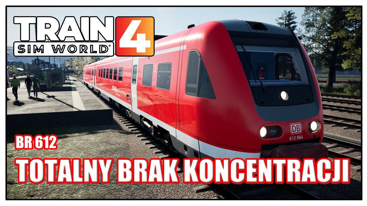 Totalny brak koncentracji | BR 612 | Maintalbahn | Train Sim World 4 po polsku