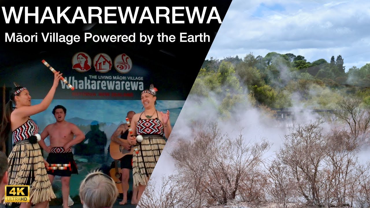 Inside a Living Māori Village & Cultural Show | Ancient Geothermal Culture | Haka