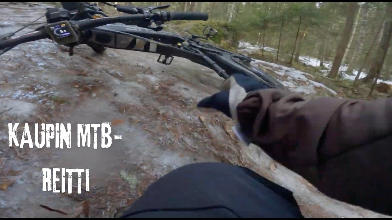 Kaupin MTB-reitti kevään kynnyksellä | Umpijäiset polut |