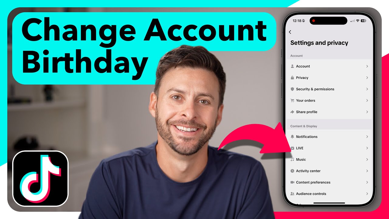 How To Change Birthday On TikTok