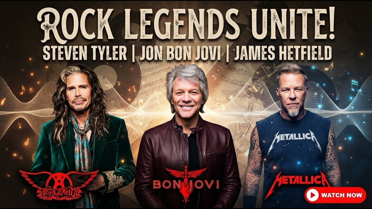 Rock Anthems Forever 2026 🤘 Rock the Night Away with Aerosmith, Bon Jovi, Metallica