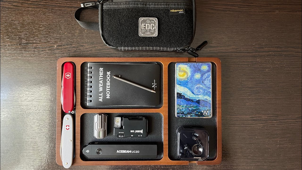 Мой EDC набор. Обзор предметов и организации.