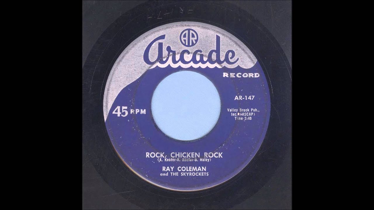 Ray Coleman - Rock Chicken Rock - Rockabilly 45