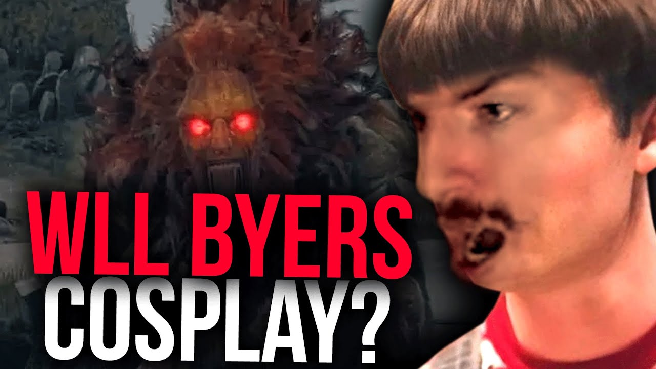 Kutcher im WILL BYERS COSPLAY? (Elden Ring)