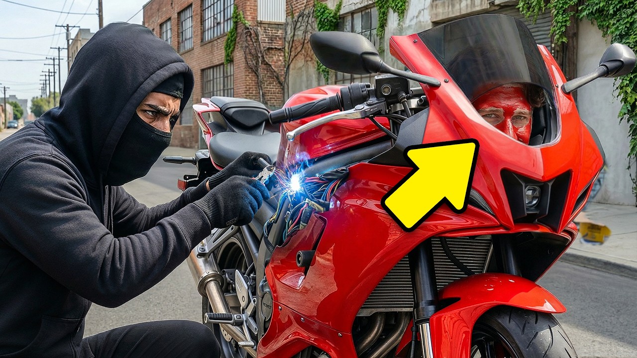 I Caught Motorcycle Thieves in 4K