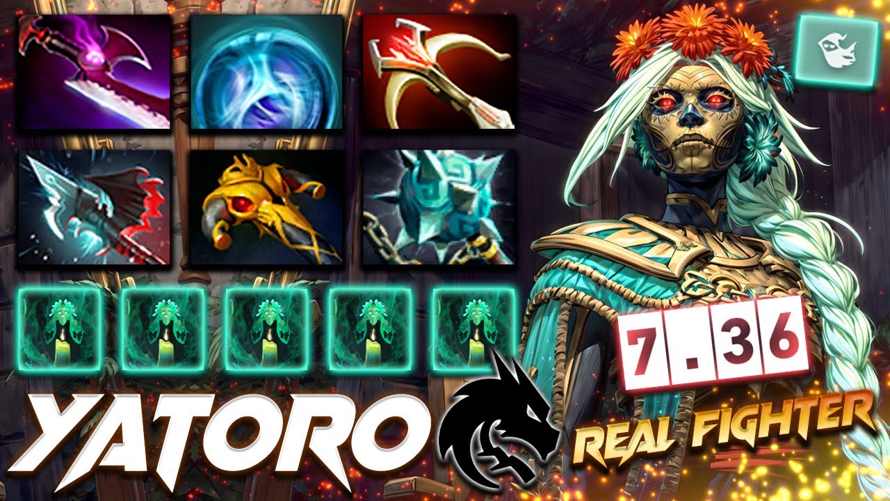 7.36 Yatoro Muerta - New Patch Ownage - Dota 2 Pro Gameplay [Watch & Learn]
