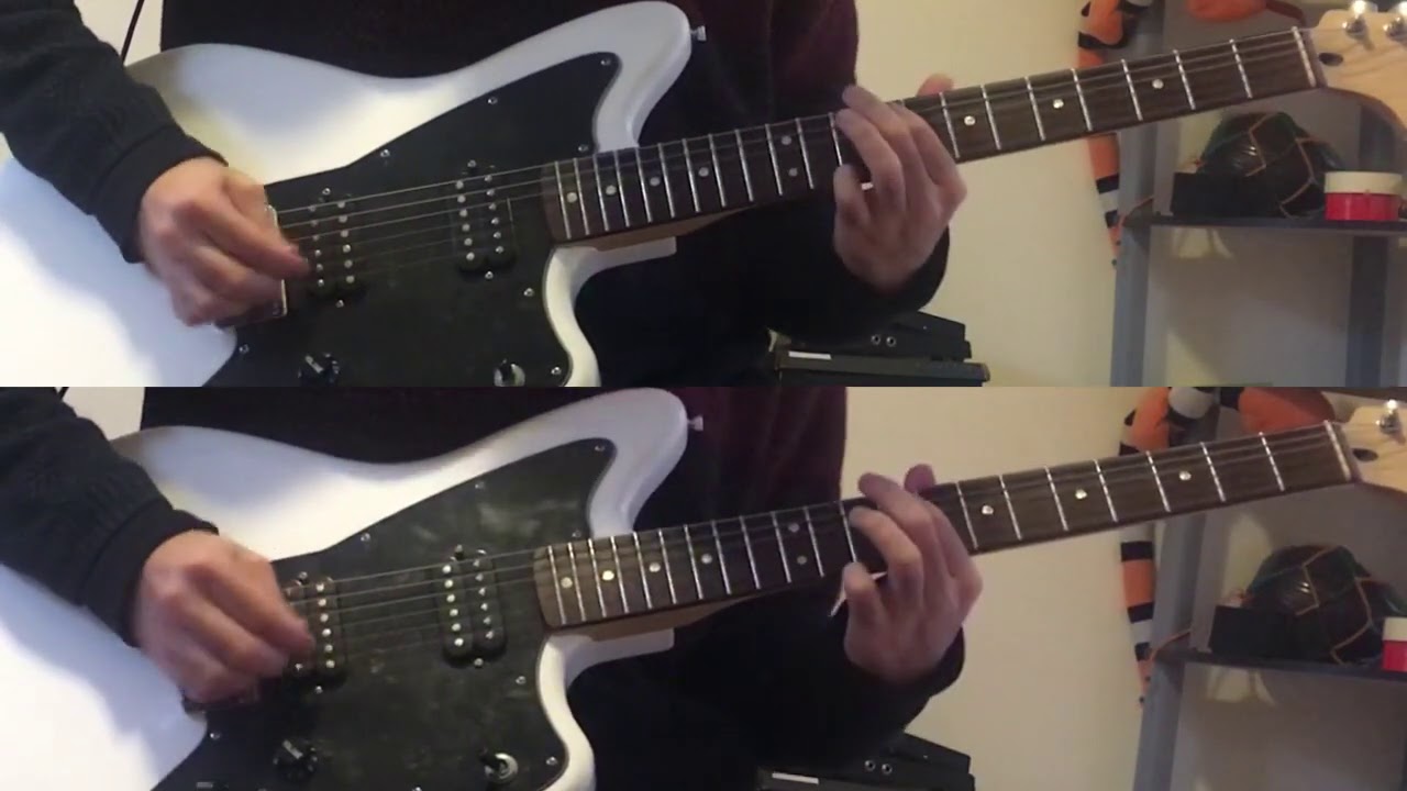 Unwound - Look A Ghost (guitar cover) (both guitars)