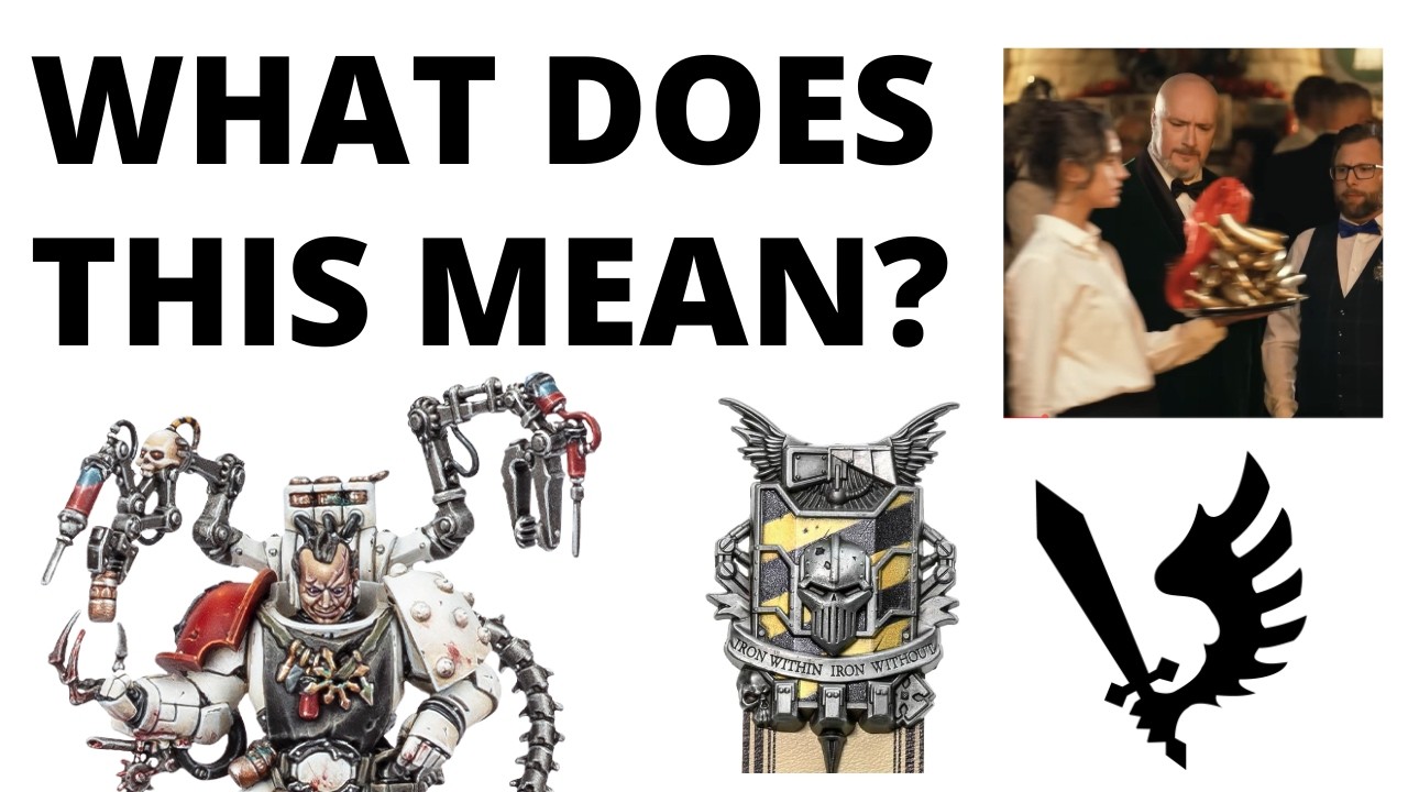 HUGE Warhammer 40K Model Teasers! What's Coming in the New Year Reveal Show plus Chaos Apothecary!