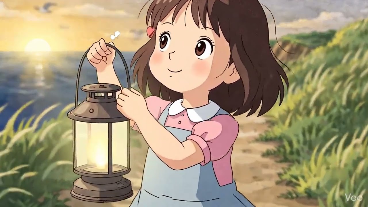 Ghibli Style / The Magic Storm 🪄✨🌧️