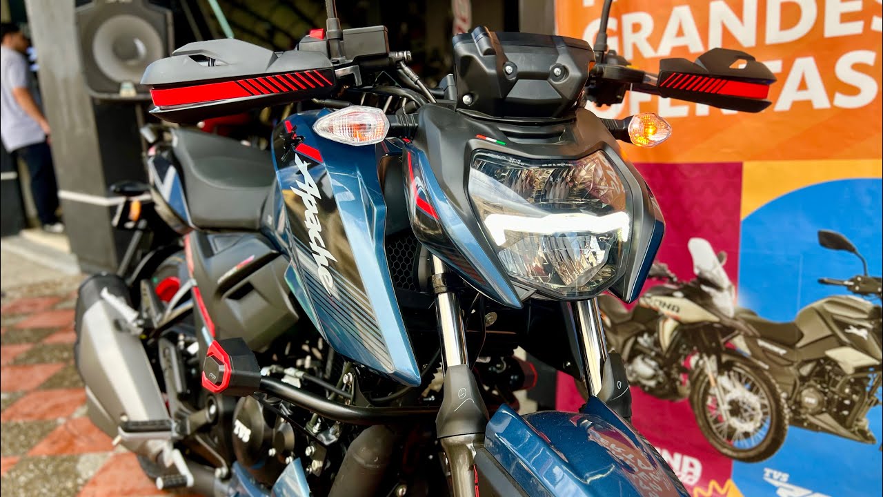 Así es la Nueva Tvs Apache 160 4V Fi y Abs ¿Vale la pena? 😳