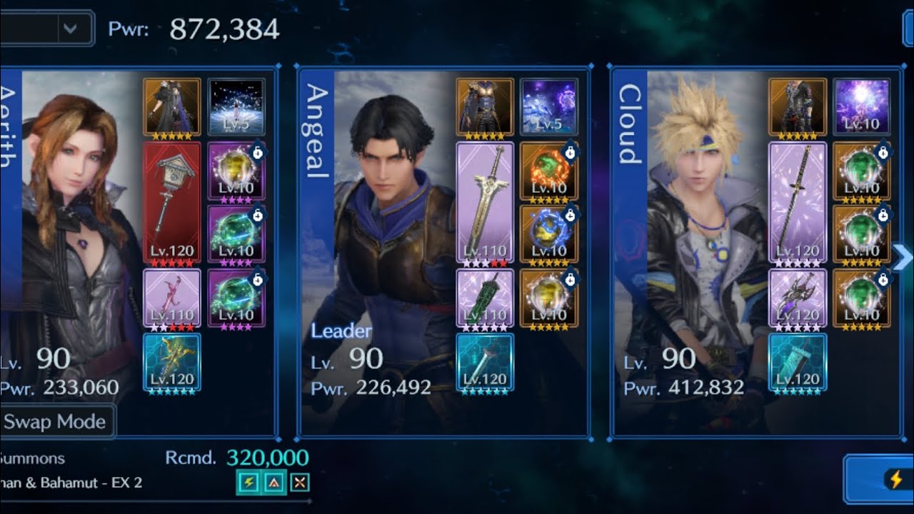 Final Fantasy 7: Ever Crisis] : [Summon Trial] ~ Trial Leviathan and Bahamut (EX2)