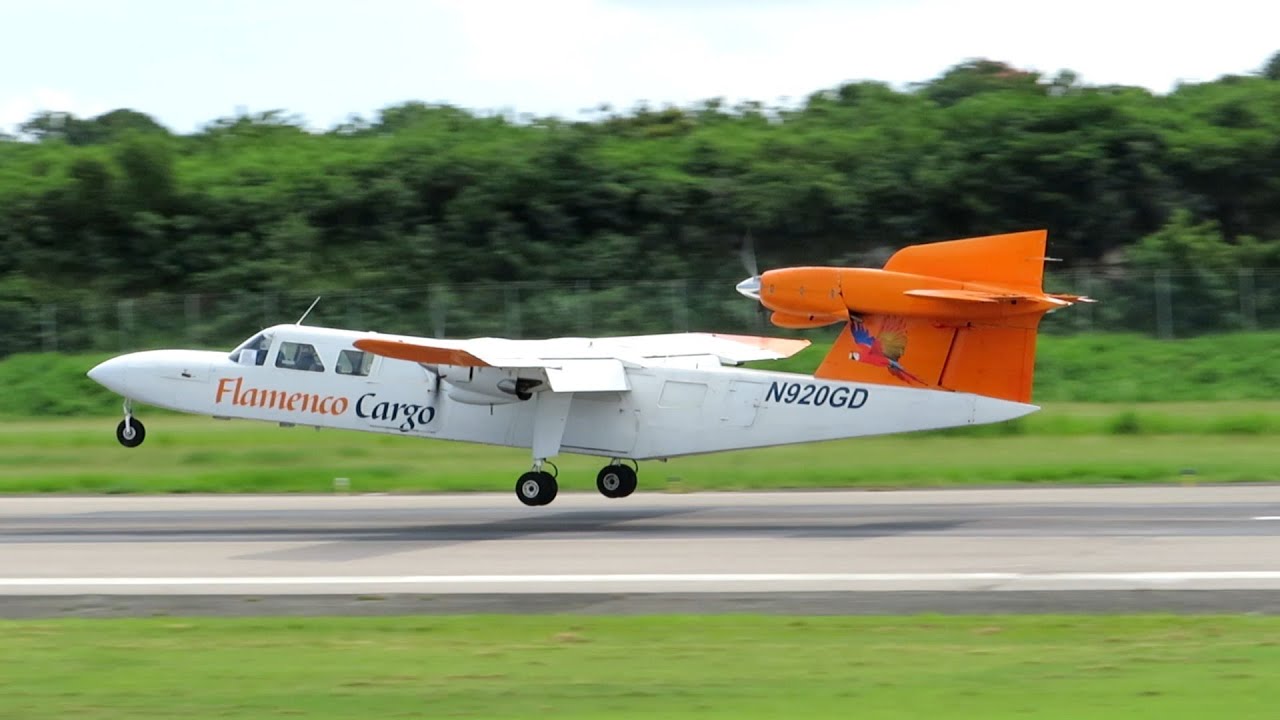 Air Flamenco Cargo Trilander and Islander @ EIS TUPJ