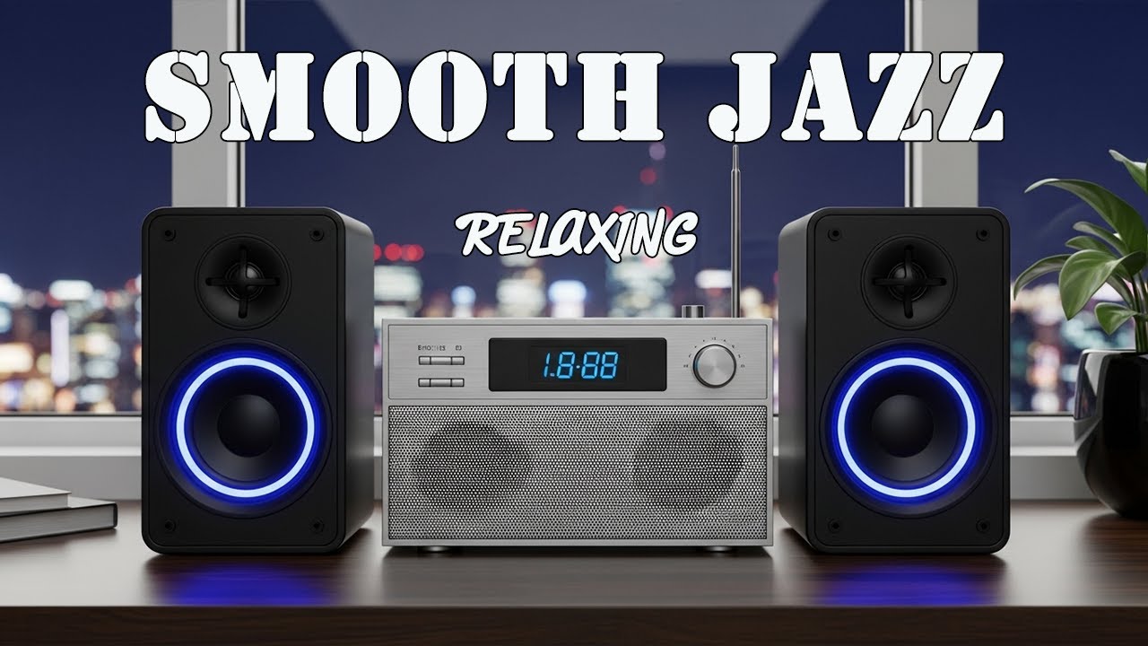 Chill Soul & Jazz R&B Mix 🌆 Smooth Night Radio for Relaxation & Focus