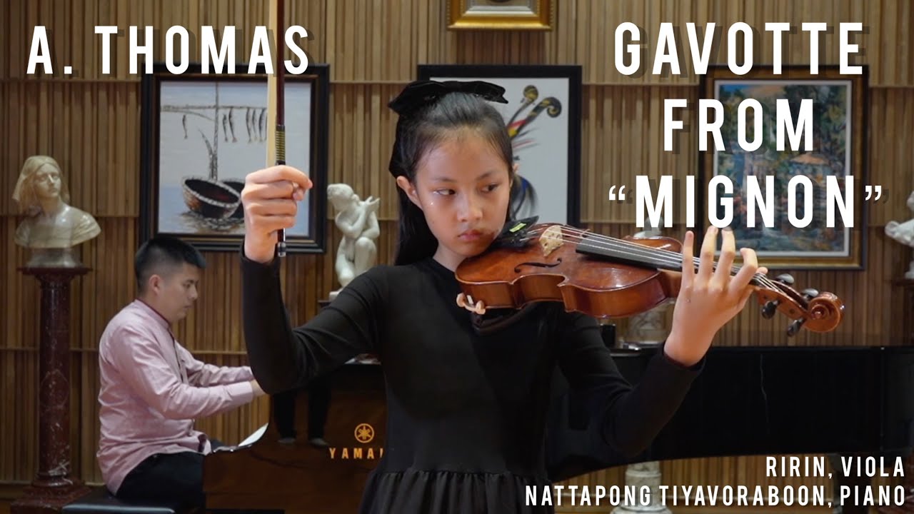 Ririn, Viola | A. Thomas - Gavotte from “Mignon”