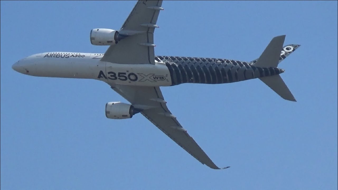 AIRBUS A350 Display at ILA 2016 Berlin AirShow